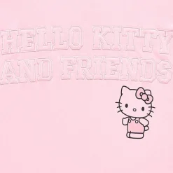 Womens Juniors Mock Neck Long Sleeve Hello Kitty Sweatshirt