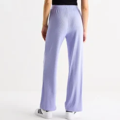 Womens Juniors Straight Mid Rise Hello Kitty Pull-On Pant