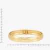 Womens 10K Gold Bangle Bracelet