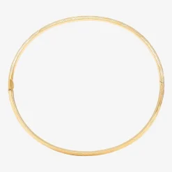 Womens 10K Gold Bangle Bracelet