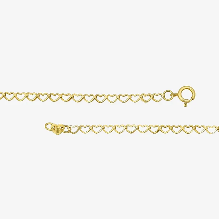 Womens 10K Gold Heart 2-pc. Jewelry Set
