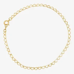 Womens 10K Gold Heart 2-pc. Jewelry Set