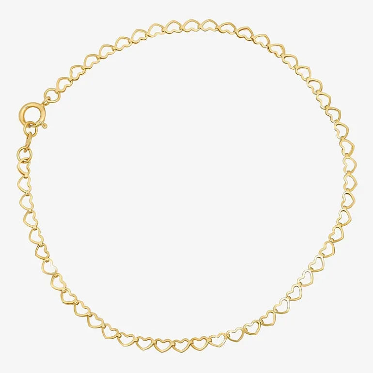 Womens 10K Gold Heart 2-pc. Jewelry Set