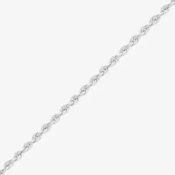 Womens 14K Gold 20 Inch Rope Chain Necklace