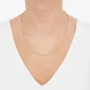 Womens 14K Gold 20 Inch Rope Chain Necklace