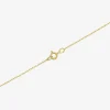 Womens 14K Gold Lady of Guadalupe Oval Pendant