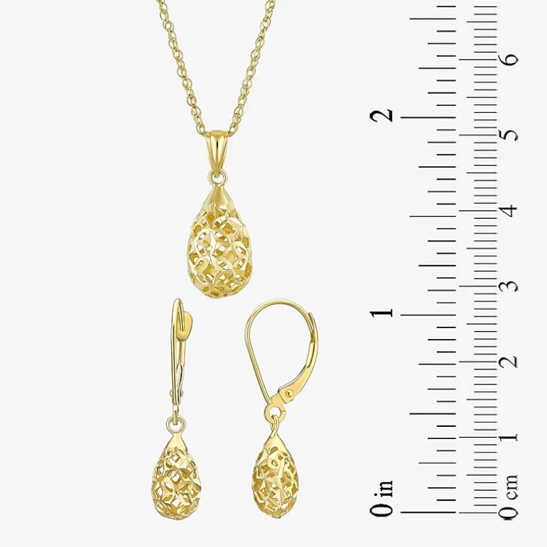 Womens 14K Gold 2-pc. Jewelry Set