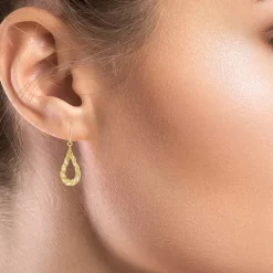 Womens 14K Gold Pear 2-pc. Jewelry Set