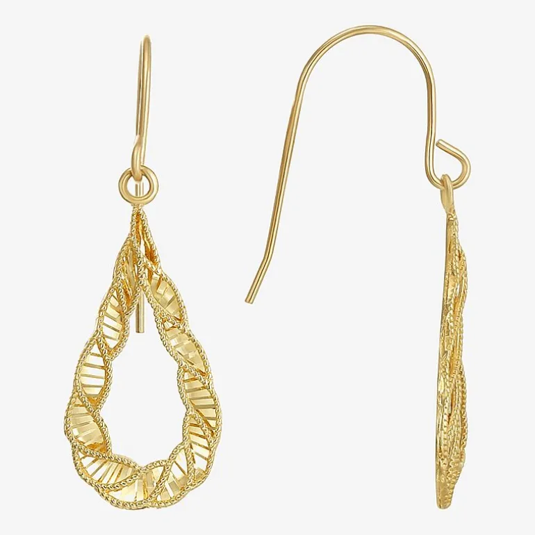 Womens 14K Gold Pear 2-pc. Jewelry Set