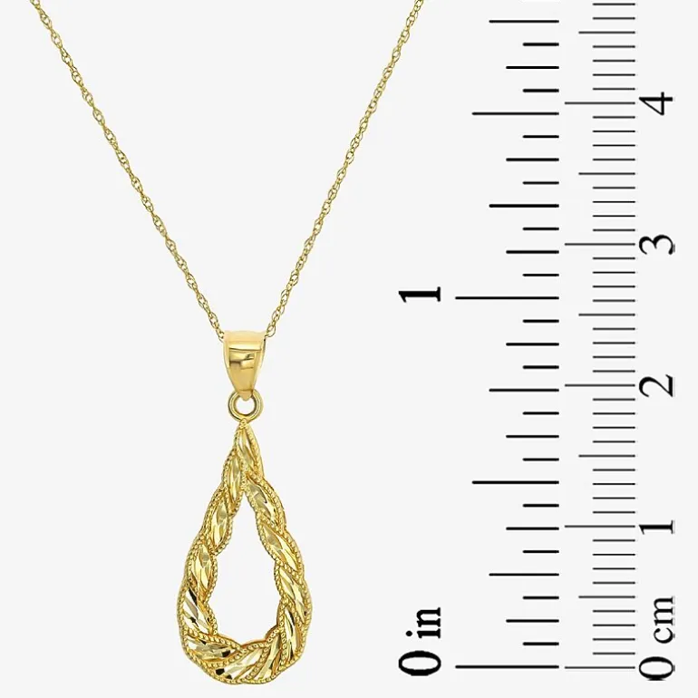 Womens 14K Gold Pear 2-pc. Jewelry Set