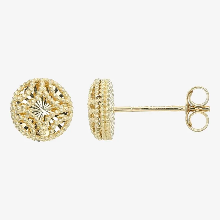 Womens 14K Gold Round 2-pc. Jewelry Set