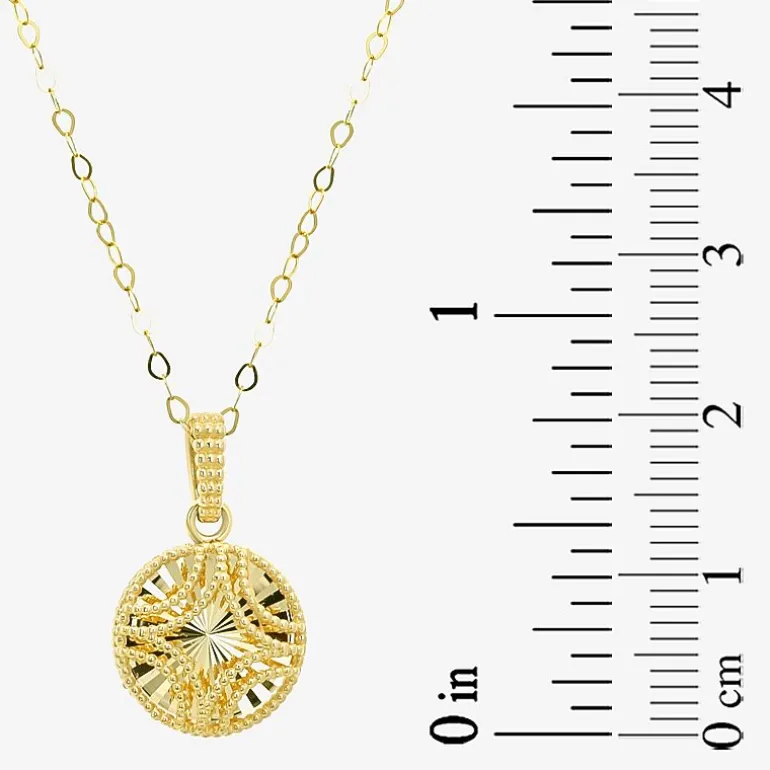 Womens 14K Gold Round 2-pc. Jewelry Set