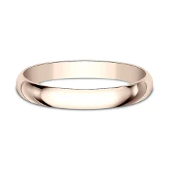 Women's 14K Yellow Gold 2.5MM Traditional Wedding Band