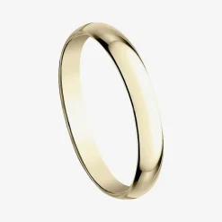 Women's 14K Yellow Gold 2.5MM Traditional Wedding Band
