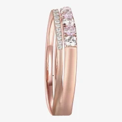 Womens Lab Created Gemstone 14K Gold Over Silver Stackable Rings