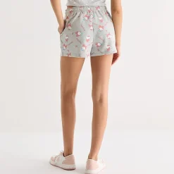 Womens Mid Rise Juniors Hello Kitty Pull-On Short