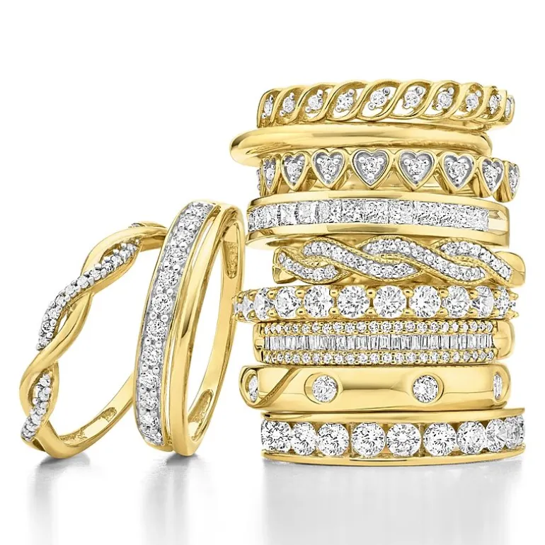 Womens 2MM Gold Wedding Band