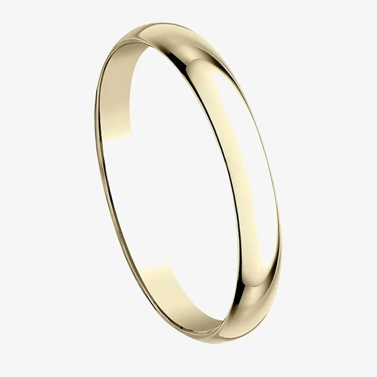 Womens 2MM Gold Wedding Band