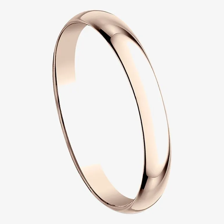 Womens 2MM Gold Wedding Band
