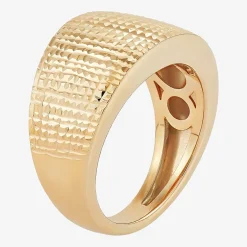 Womens 11.5MM 14K Gold Band