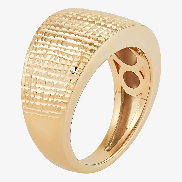 Womens 11.5MM 14K Gold Band