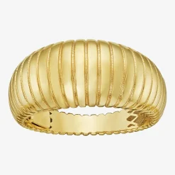 Womens 9.5MM 14K Gold Band