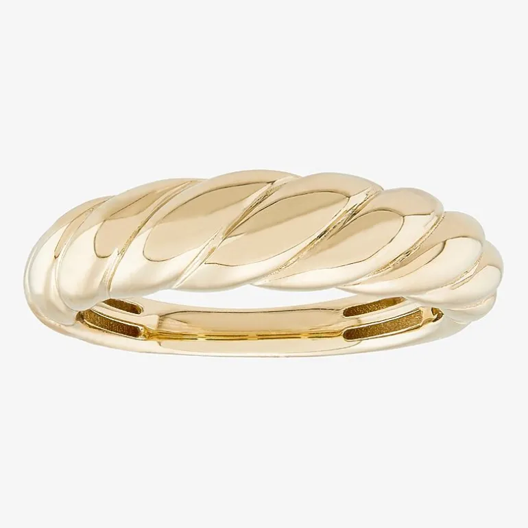 Womens 5.5MM 14K Gold Band