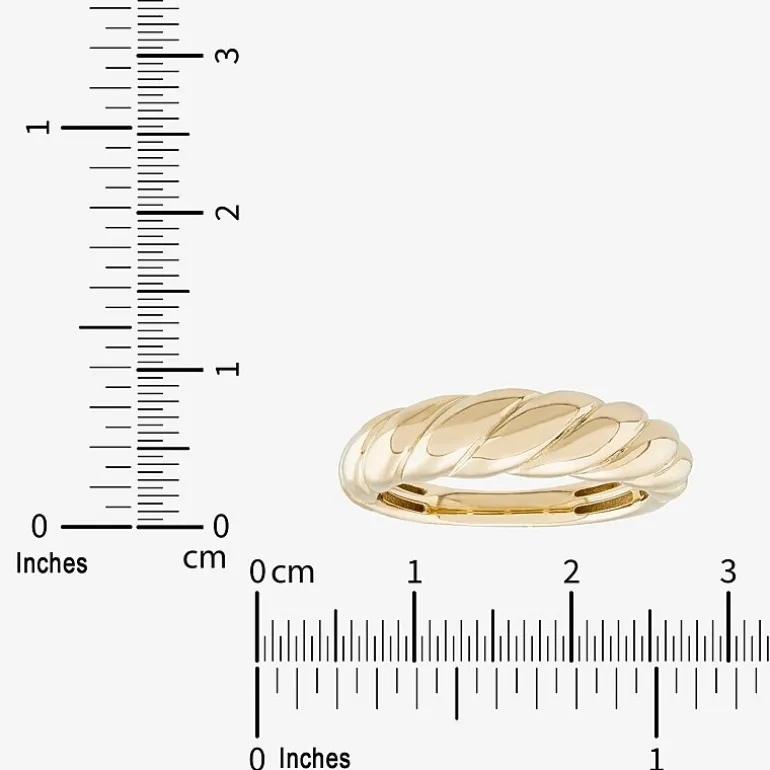 Womens 5.5MM 14K Gold Band