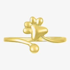 Womens 11mm 10K Gold Dog Tag Band