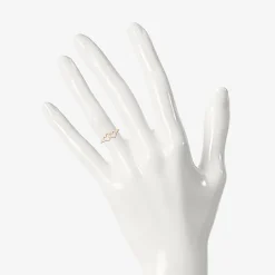 Womens 7.5MM 10K Gold Heart Band