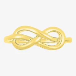 Womens 6.5MM 10K Gold Infinity Band