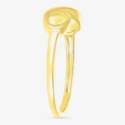 Womens 5MM 10K Gold Infinity Band