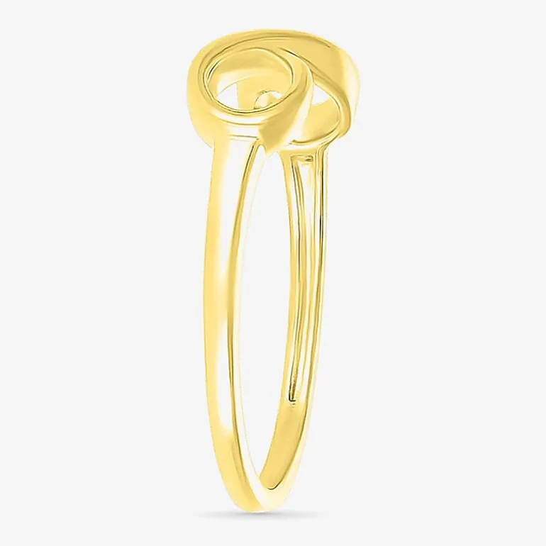 Womens 5MM 10K Gold Infinity Band