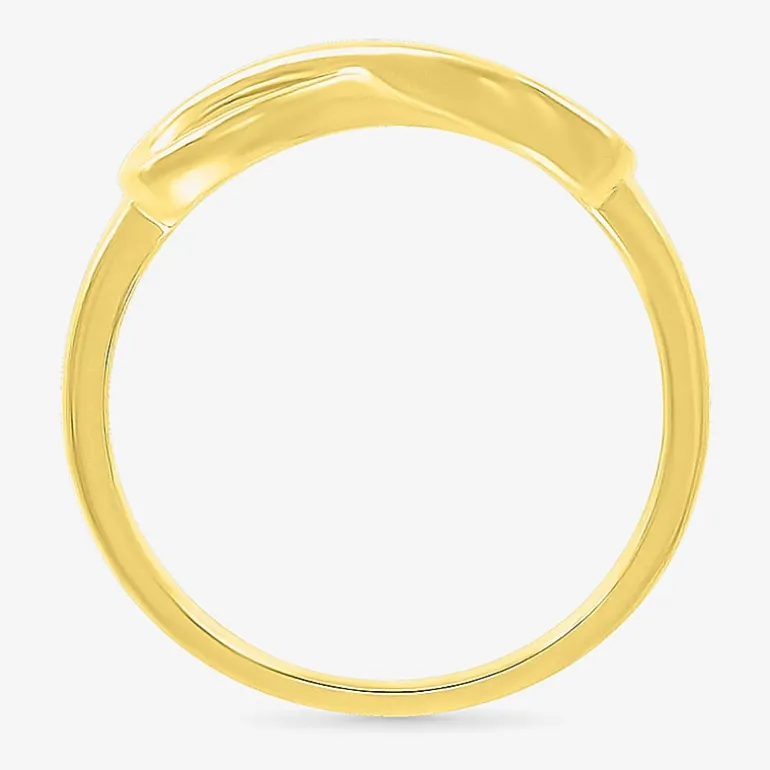 Womens 5MM 10K Gold Infinity Band