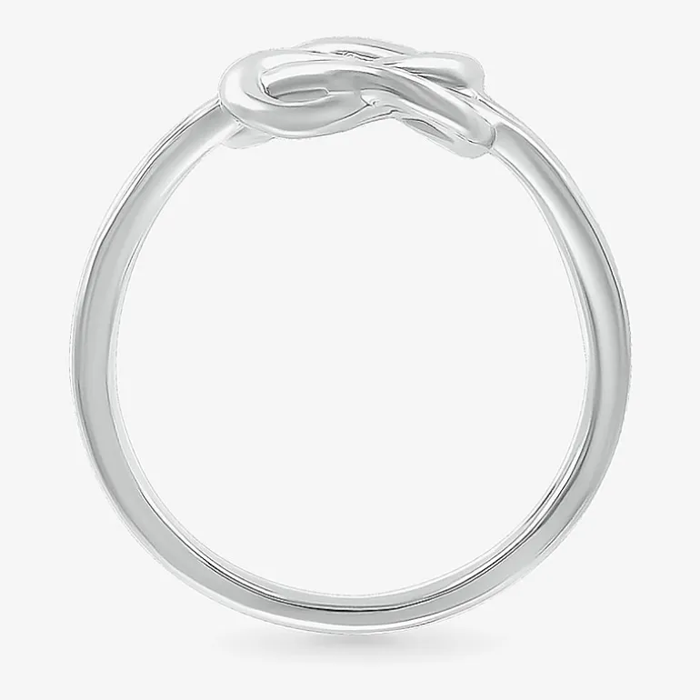 Womens 8.5MM 10K Gold Knot Band