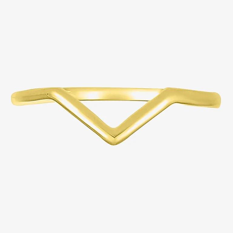 Womens 2MM 10K Gold Round Band