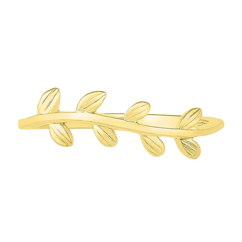 Womens 5.5MM 10K Gold Round Band