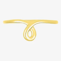 Womens 6.5MM 10K Gold Round Band