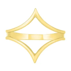Womens 19MM 10K Gold Round Band