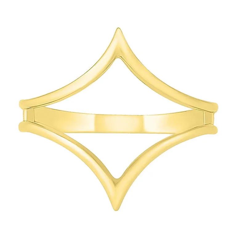Womens 19MM 10K Gold Round Band
