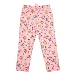 Womens Plush Kirby Pajama Pants