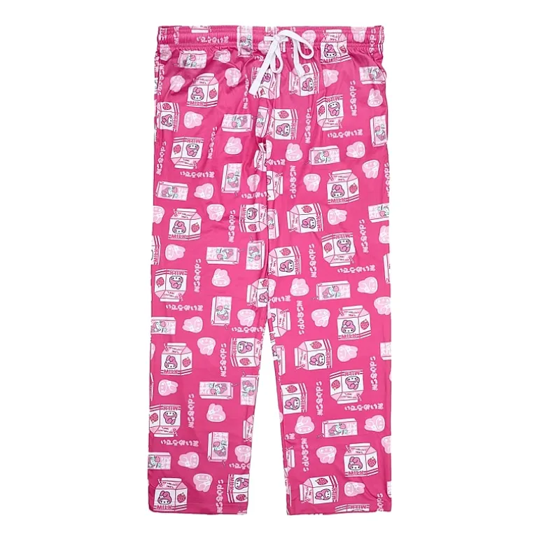 Womens Plush My Melody Pajama Pants