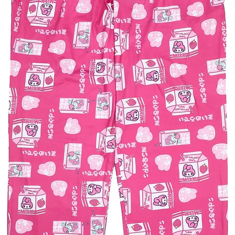 Womens Plush My Melody Pajama Pants