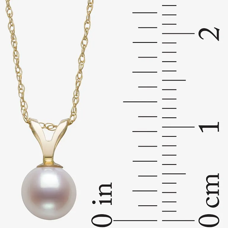 Womens White Cultured Freshwater Pearl 10K Gold 2-pc. Jewelry Set