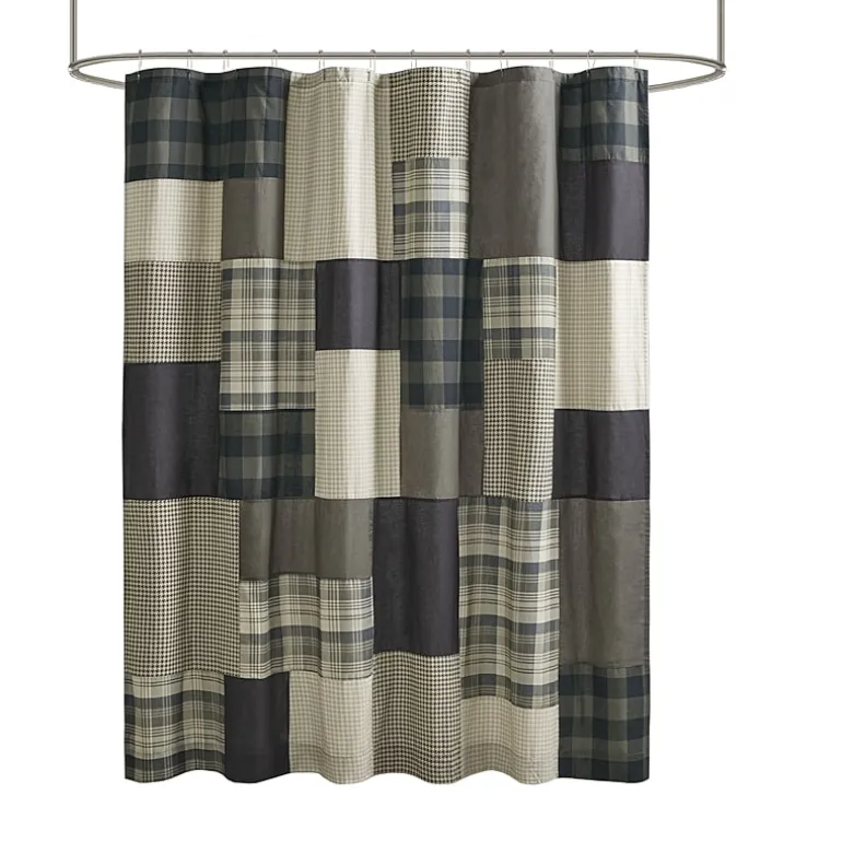 Woolrich Winter Hills Cotton Shower Curtain