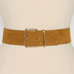 Worthington Faux Suede Sleek Pant Belt Womens Belt
