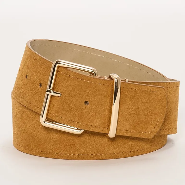 Worthington Faux Suede Sleek Pant Belt Womens Belt