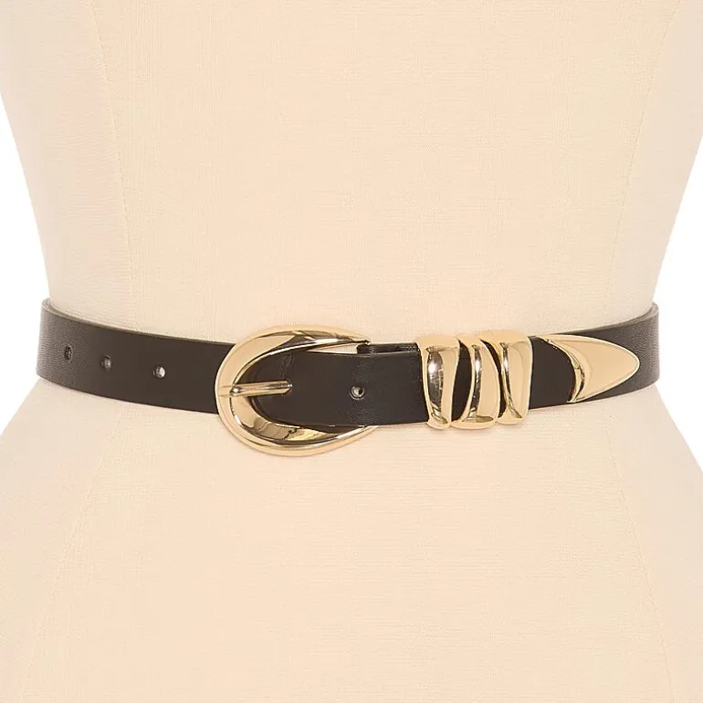 Worthington Oval Geo Tri Keeper Womens Belt