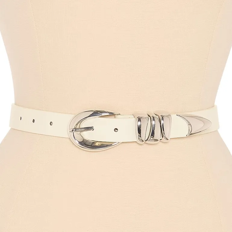 Worthington Oval Geo Tri Keeper Womens Belt