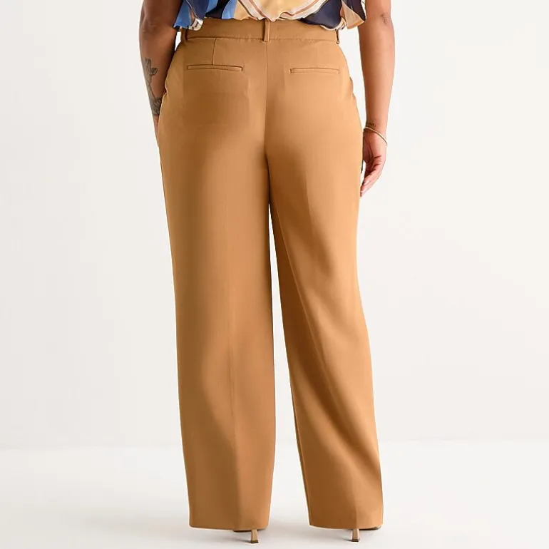 Worthington Plus Womens Everyday Pant